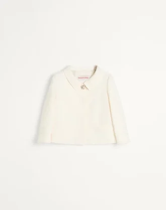 Veste en crêpe couture