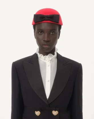 Veste en crêpe couture