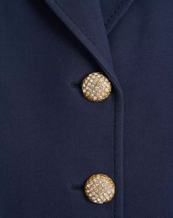 VESTE EN CRÊPE COUTURE VESTE EN CRÊPE COUTURE
