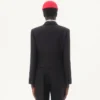 Veste en crêpe couture Veste en crêpe couture