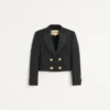 Veste en crêpe couture Veste en crêpe couture