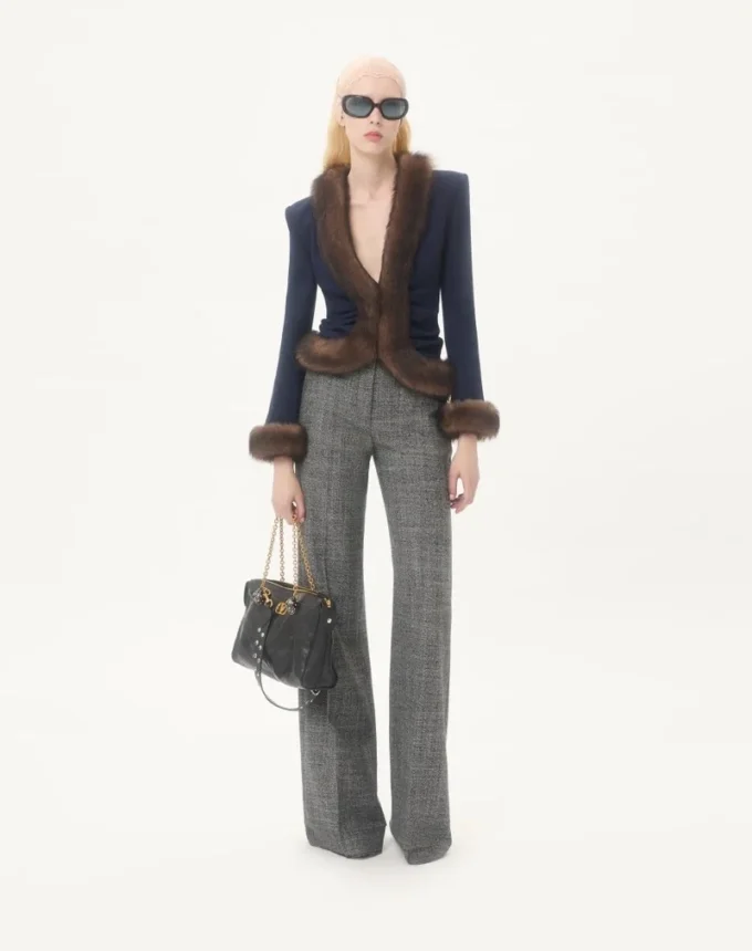 Veste en crêpe de laine Veste en crêpe de laine