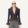 Veste en crêpe de laine Veste en crêpe de laine