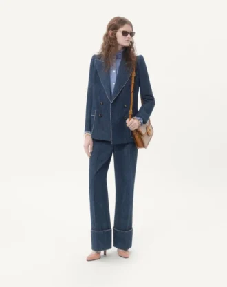 Veste en denim chambray Veste en denim chambray