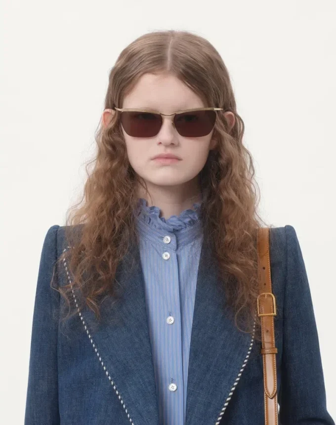 Veste en denim chambray Veste en denim chambray