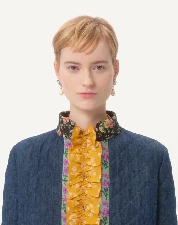 Veste en denim chambray Veste en denim chambray