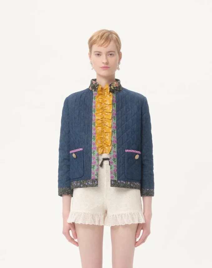 Veste en denim chambray Veste en denim chambray