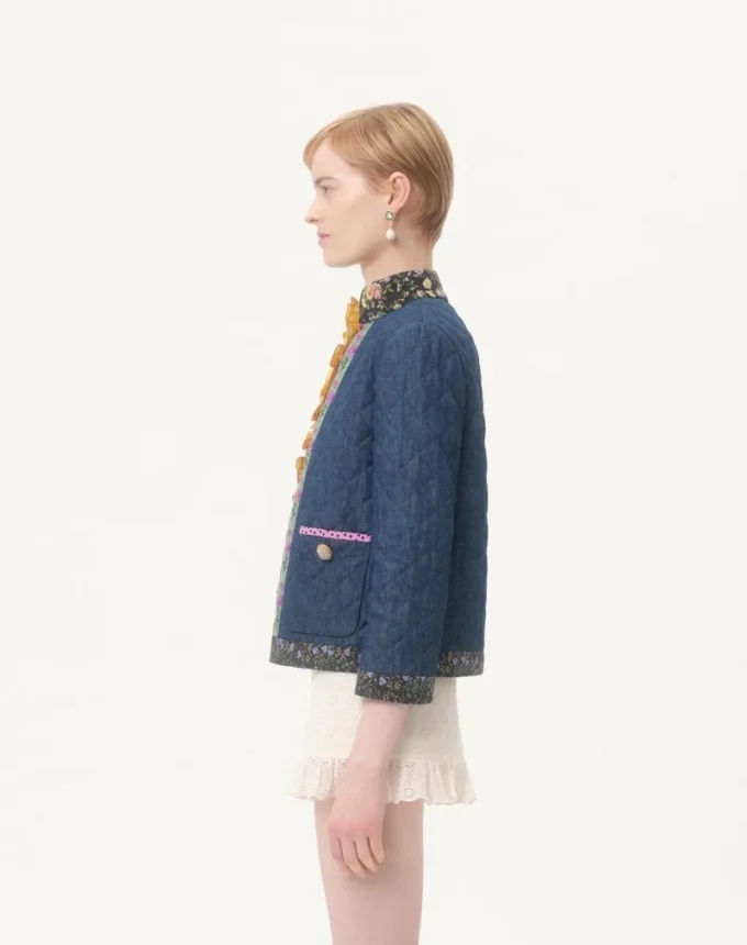 Veste en denim chambray Veste en denim chambray