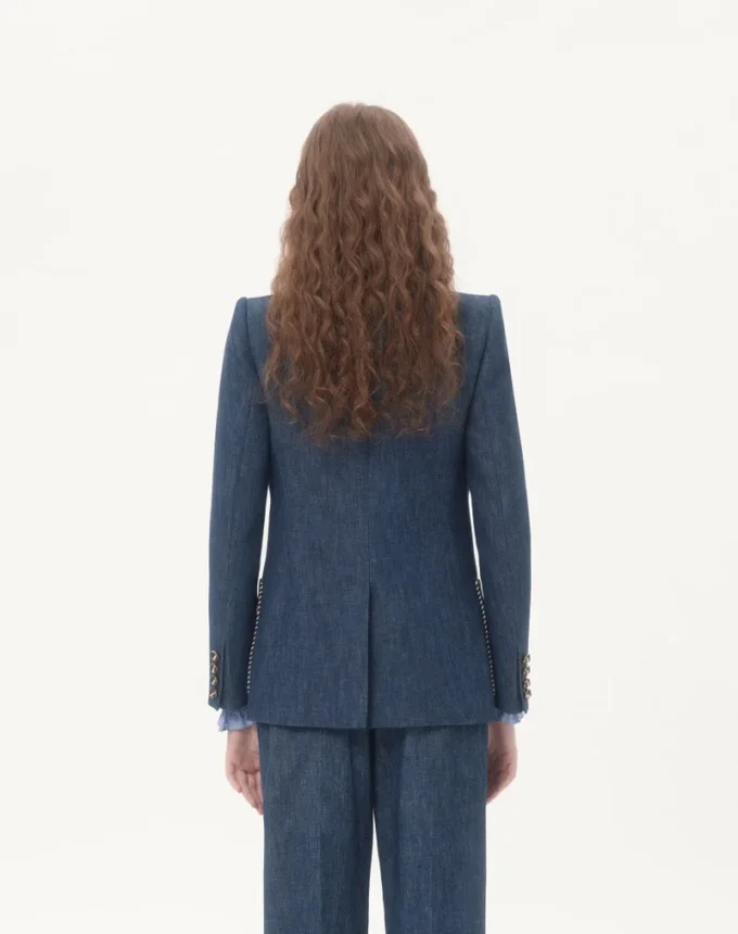 Veste en denim chambray Veste en denim chambray