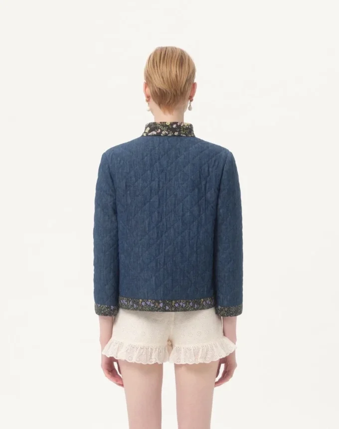 Veste en denim chambray Veste en denim chambray