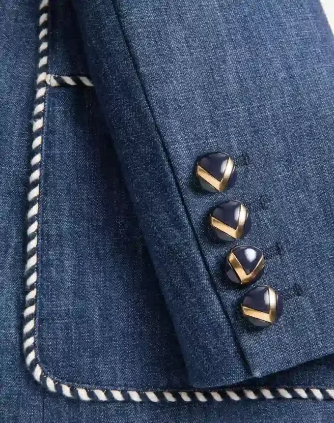 Veste en denim chambray Veste en denim chambray