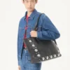 Veste en denim Valentino avec VGold Veste en denim Valentino avec VGold