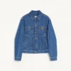 Veste en denim Valentino avec VGold Veste en denim Valentino avec VGold