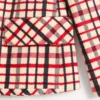 Veste en laine à carreaux Veste en laine à carreaux