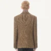 Veste en laine à simple boutonnage et motif Glen Plaid Valentino Veste en laine à simple boutonnage et motif Glen Plaid Valentino