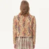 Veste en piqué avec imprimé cachemire Voyage Imaginaire Veste en piqué avec imprimé cachemire Voyage Imaginaire