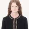 Veste en tweed Canestrello brodée Veste en tweed Canestrello brodée