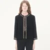 Veste en tweed Canestrello brodée Veste en tweed Canestrello brodée