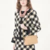 Veste en tweed Damier Veste en tweed Damier