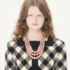 Veste en tweed Damier Veste en tweed Damier
