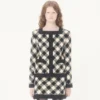 Veste en tweed Damier Veste en tweed Damier