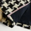 Veste en tweed pied-de-poule macro Veste en tweed pied-de-poule macro