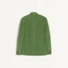 Veste en velours de coton et lin délavé avec col mandarin Veste en velours de coton et lin délavé avec col mandarin