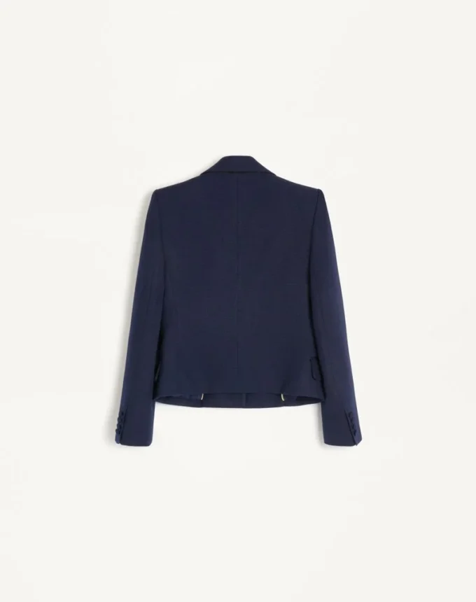 Veste en viscose avec nœud Veste en viscose avec nœud