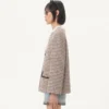 Veste légère en tweed pied-de-poule Veste légère en tweed pied-de-poule