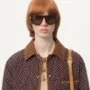 Veste matelassée en nylon avec imprimé Opticool Veste matelassée en nylon avec imprimé Opticool