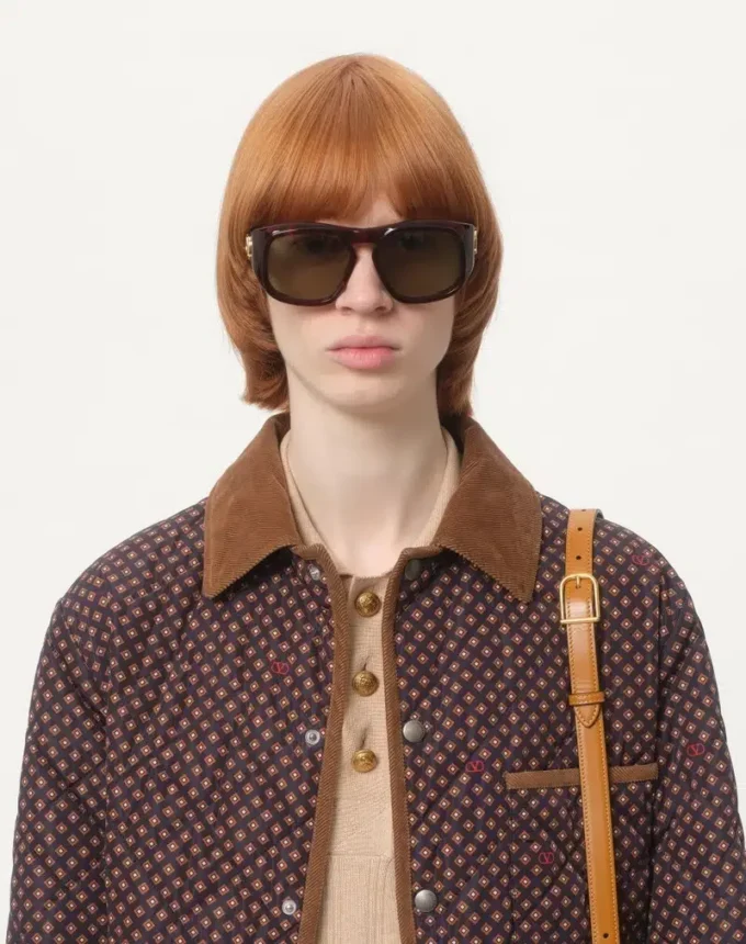 Veste matelassée en nylon avec imprimé Opticool Veste matelassée en nylon avec imprimé Opticool