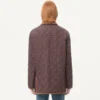 Veste matelassée en nylon avec imprimé Opticool Veste matelassée en nylon avec imprimé Opticool