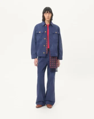 Veste safari en denim
