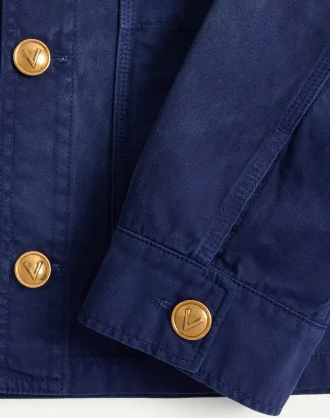 Veste safari en denim Veste safari en denim