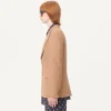 Veste simple boutonnage en viscose Veste simple boutonnage en viscose